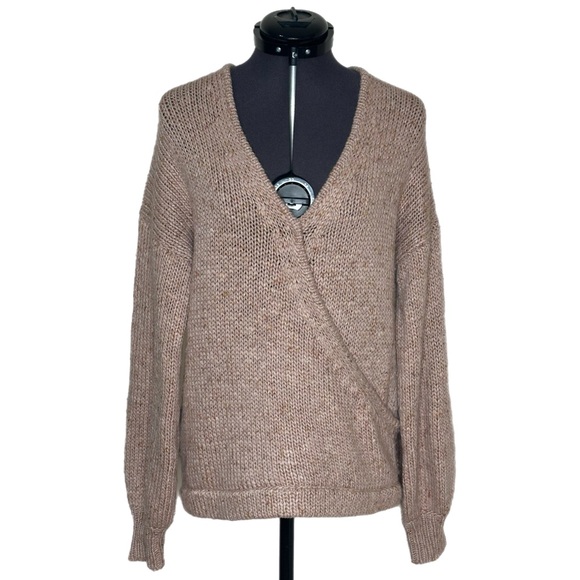 Madewell Beresford Wrap-Front Pullover Sweater - Picture 4 of 9